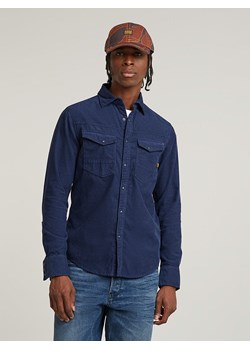 G-Star Koszula - Slim fit - w kolorze granatowym ze sklepu Limango Polska w kategorii Koszule męskie - zdjęcie 180407041