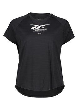 Reebok Koszulka w kolorze czarnym do biegania ze sklepu Limango Polska w kategorii Bluzki damskie - zdjęcie 180407132