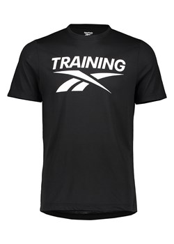 Reebok Koszulka sportowa &quot;Vector&quot; w kolorze czarnym ze sklepu Limango Polska w kategorii T-shirty męskie - zdjęcie 180407173
