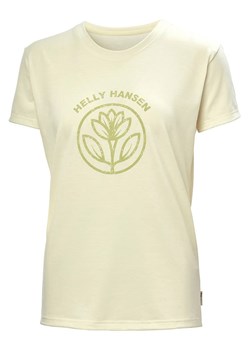 Helly Hansen Koszulka funkcyjna &quot;Skog Graphic Tee&quot; w kolorze żółtym ze sklepu Limango Polska w kategorii Bluzki damskie - zdjęcie 180407922