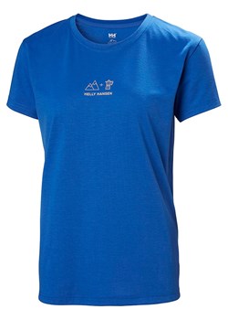Helly Hansen Koszulka funkcyjna &quot;Skog Graphic Tee&quot; w kolorze niebieskim ze sklepu Limango Polska w kategorii Bluzki damskie - zdjęcie 180407930