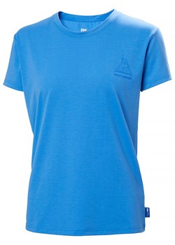 Helly Hansen Koszulka funkcyjna &quot;Skog Graphic Tee&quot; w kolorze niebieskim ze sklepu Limango Polska w kategorii Bluzki damskie - zdjęcie 180407932