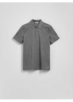 Reserved - Koszulka polo regular - ciemnoszary ze sklepu Reserved w kategorii T-shirty męskie - zdjęcie 180410664
