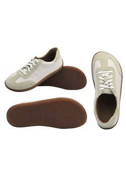 Skórzane półbuty barefoot damskie białe Wasak 0744 tegość H ze sklepu ulubioneobuwie w kategorii Półbuty damskie - zdjęcie 180410981