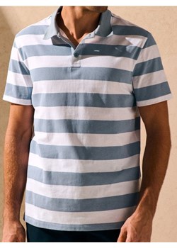 Sinsay - Koszulka polo w paski - kremowy ze sklepu Sinsay w kategorii T-shirty męskie - zdjęcie 180413940