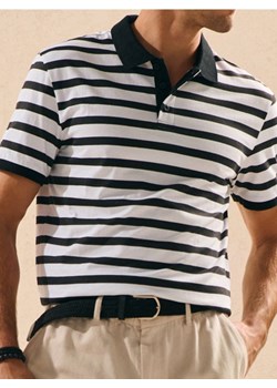 Sinsay - Koszulka polo w paski - czarny ze sklepu Sinsay w kategorii T-shirty męskie - zdjęcie 180413942