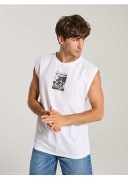 Sinsay - Tank top Muhammad Ali - biały ze sklepu Sinsay w kategorii T-shirty męskie - zdjęcie 180413994
