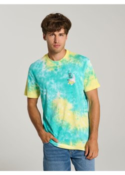 Sinsay - Koszulka z efektem ombre SpongeBob - niebieski ze sklepu Sinsay w kategorii T-shirty męskie - zdjęcie 180414043
