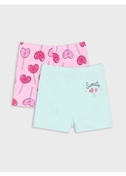 Sinsay - Kolarki 2 pack - wielobarwny - id: 926DR-MLC - marki Sinsay - 180414061 Sinsay - Kolarki 2 pack - wielobarwny ze sklepu Sinsay w kategorii Spodenki dziewczęce - zdjęcie 180414061