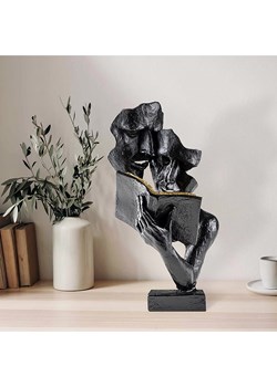 Scandinavia Concept Dekoracyjna figurka &quot;Lecteur&quot; w kolorze czarnym - 20 x 36 x 15 cm ze sklepu Limango Polska w kategorii Dekoracje - zdjęcie 180416011