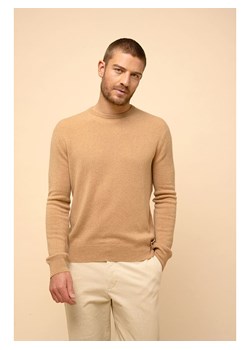 Just Cashmere Kaszmirowy sweter &quot;Howard&quot; w kolorze beżowym ze sklepu Limango Polska w kategorii Swetry męskie - zdjęcie 180417162