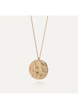 Srebrny naszyjnik znak zodiaku - bliźnięta w złotym pokryciu ze sklepu GIORRE w kategorii Naszyjniki - zdjęcie 180417391