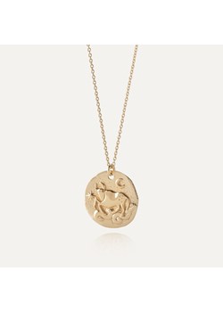 Srebrny naszyjnik znak zodiaku - byk w złotym pokryciu ze sklepu GIORRE w kategorii Naszyjniki - zdjęcie 180417392