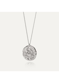 Srebrny naszyjnik znak zodiaku - rak w pokryciu platyną ze sklepu GIORRE w kategorii Naszyjniki - zdjęcie 180417400