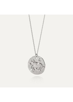 Srebrny naszyjnik znak zodiaku - byk w pokryciu platyną ze sklepu GIORRE w kategorii Naszyjniki - zdjęcie 180417410