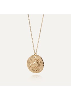Srebrny naszyjnik znak zodiaku - baran w złotym pokryciu ze sklepu GIORRE w kategorii Naszyjniki - zdjęcie 180417494
