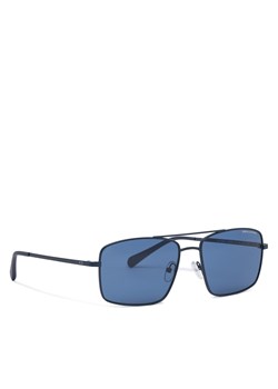Okulary przeciwsłoneczne Armani Exchange 0AX2054S 609980 Granatowy ze sklepu eobuwie.pl w kategorii Okulary przeciwsłoneczne męskie - zdjęcie 180419093