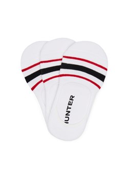 Skarpety Hunter AS_HUNTER_03S_SS25 (3-PACK) Biały ze sklepu eobuwie.pl w kategorii Skarpetki damskie - zdjęcie 180419232