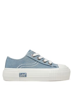 Trampki Lee ISLA C LOW JR 50251058.71G Niebieski ze sklepu eobuwie.pl w kategorii Trampki dziecięce - zdjęcie 180419604