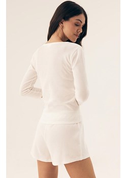 Esotiq piżama damska Vaffle Bloovii 42563-01X, Kolor kremowy, Rozmiar L, BLOOVII - id: 204745 - marki Bloovii - 180419732 Esotiq piżama damska Vaffle Bloovii 42563-01X, Kolor kremowy, Rozmiar L, BLOOVII ze sklepu Intymna w kategorii Piżamy damskie - zdjęcie 180419732