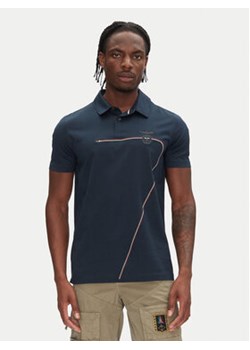 Aeronautica Militare Polo 251PO1862J682 Granatowy Regular Fit ze sklepu MODIVO w kategorii T-shirty męskie - zdjęcie 180420224