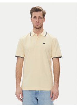Wrangler Polo 112362826 Żółty Regular Fit ze sklepu MODIVO w kategorii T-shirty męskie - zdjęcie 180420242
