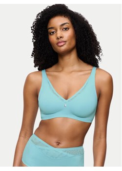 Triumph Biustonosz bezfiszbinowy True Shape Sensation 10218244 Niebieski ze sklepu MODIVO w kategorii Biustonosze - zdjęcie 180420452