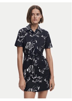 Desigual Sukienka koszulowa 25SWVW38 Czarny Regular Fit ze sklepu MODIVO w kategorii Sukienki - zdjęcie 180420482