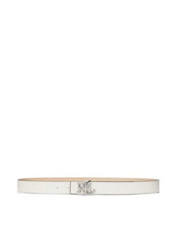LAUREN RALPH LAUREN Pasek Damski 412908984007 Écru ze sklepu MODIVO w kategorii Paski damskie - zdjęcie 180420640