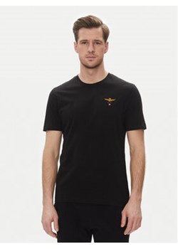 Aeronautica Militare T-Shirt 251TS1580J372 Czarny Regular Fit ze sklepu MODIVO w kategorii T-shirty męskie - zdjęcie 180420873