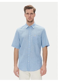 Wrangler Koszula 1 Pkt 112362731 Błękitny Regular Fit ze sklepu MODIVO w kategorii Koszule męskie - zdjęcie 180421153