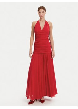 BARDOT Sukienka wieczorowa 59835DB Czerwony Regular Fit ze sklepu MODIVO w kategorii Sukienki - zdjęcie 180421794