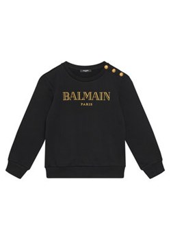Balmain Bluza BV4B10-Z0081 Czarny Regular Fit ze sklepu MODIVO w kategorii Bluzy chłopięce - zdjęcie 180422140
