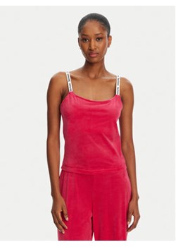 Juicy Couture Top Elina JCLCT125501 Różowy Slim Fit ze sklepu MODIVO w kategorii Bluzki damskie - zdjęcie 180422350