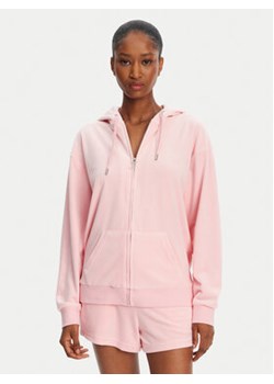 Juicy Couture Bluza Halan JCWAS24342 Różowy Oversize ze sklepu MODIVO w kategorii Bluzy damskie - zdjęcie 180423312
