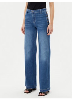 Please Jeansy P3FDBQ2NTZ Niebieski Wide Leg ze sklepu MODIVO w kategorii Jeansy damskie - zdjęcie 180423502
