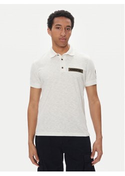 Aeronautica Militare Polo 251PO1865J680 Biały Regular Fit ze sklepu MODIVO w kategorii T-shirty męskie - zdjęcie 180423594