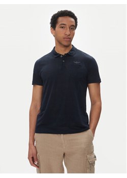 Aeronautica Militare Polo 251PO1855J679 Granatowy Regular Fit ze sklepu MODIVO w kategorii T-shirty męskie - zdjęcie 180423653