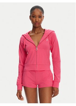 Juicy Couture Bluza Ola JCWAS125310 Różowy Slim Fit ze sklepu MODIVO w kategorii Bluzy damskie - zdjęcie 180424232