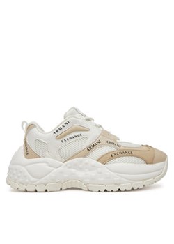 Armani Exchange Sneakersy XDX120 XV708 U626 Biały ze sklepu MODIVO w kategorii Buty sportowe damskie - zdjęcie 180424341