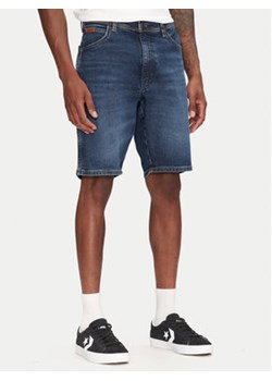 Wrangler Szorty jeansowe Texas 112362506 Granatowy Regular Fit ze sklepu MODIVO w kategorii Spodenki męskie - zdjęcie 180424344