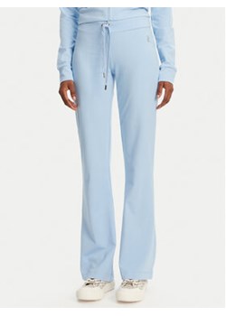 Juicy Couture Spodnie dresowe Apollo JCWBJ125311 Błękitny Flared Leg ze sklepu MODIVO w kategorii Spodnie damskie - zdjęcie 180424724