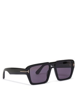 Tom Ford Okulary przeciwsłoneczne Redford FT1153 01A Czarny ze sklepu MODIVO w kategorii Okulary przeciwsłoneczne męskie - zdjęcie 180424731