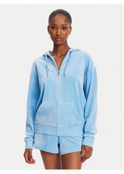 Juicy Couture Bluza Halan JCWAS24342 Niebieski Oversize ze sklepu MODIVO w kategorii Bluzy damskie - zdjęcie 180424932