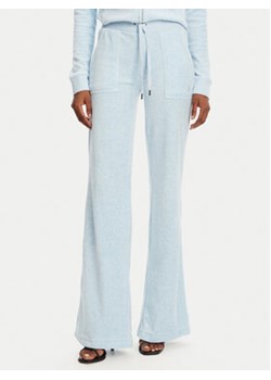 Juicy Couture Spodnie dresowe Layla JCSEBJ001 Błękitny Flared Leg ze sklepu MODIVO w kategorii Spodnie damskie - zdjęcie 180425660