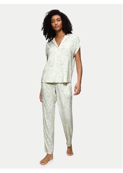 Triumph Piżama Boyfriend 10222611 Zielony Relaxed Fit ze sklepu MODIVO w kategorii Piżamy damskie - zdjęcie 180425683