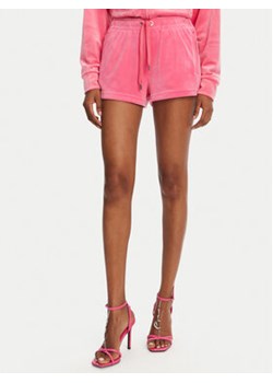 Juicy Couture Szorty sportowe Tamia JCWH121001 Różowy Regular Fit ze sklepu MODIVO w kategorii Szorty - zdjęcie 180425790