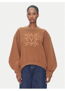 ViCOLO Bluza RD0178 Brązowy Reglan Fit ze sklepu MODIVO w kategorii Bluzy damskie - zdjęcie 180426141