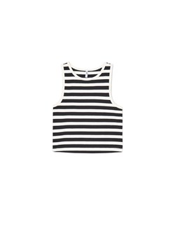 Cropp - Tank top w paski - wielobarwny ze sklepu Cropp w kategorii Bluzki damskie - zdjęcie 180427423
