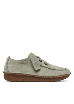 Półbuty Clarks Funny Dream 26182262 Zielony ze sklepu eobuwie.pl w kategorii Półbuty damskie - zdjęcie 180428754